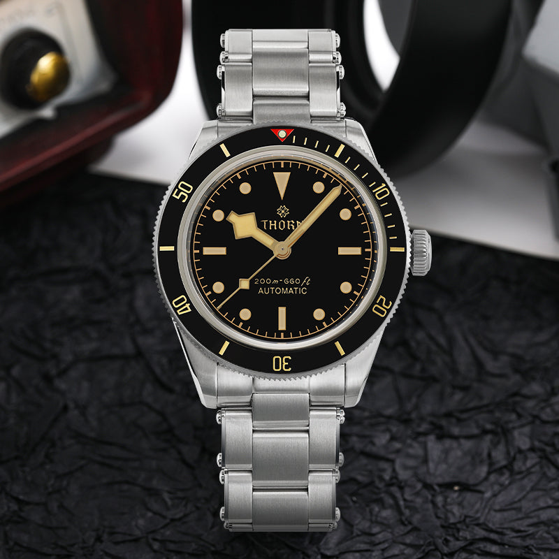 別注品！THORN SUBMARINER／VINTAGE BLACK DIAL！ The new Thorn Submariner is simply fantastic! : r/ChineseWatches