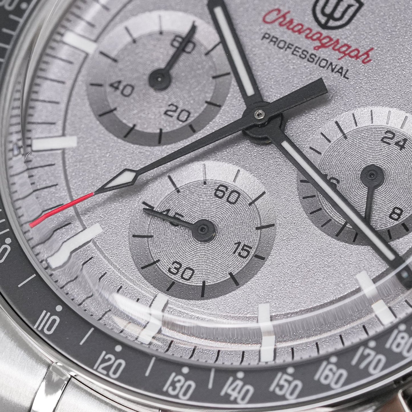 Watchdives 39mm VK63 Chronograph Watch WD1863