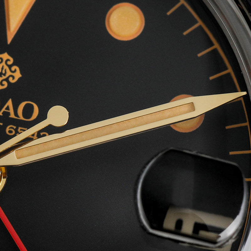 IXDAO 6542 Vintage 38MM NH34 GMT 904L Automatic Dive Watch