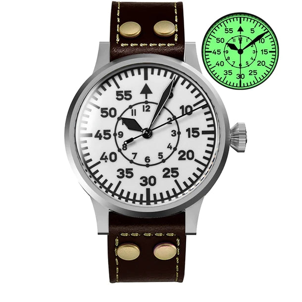 Hruodland 42mm Flieger Big Pilot Watch F013