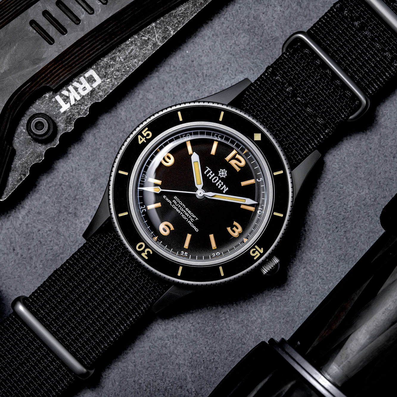 Thorn Vintage 50-Fathoms Automatic Men Watch