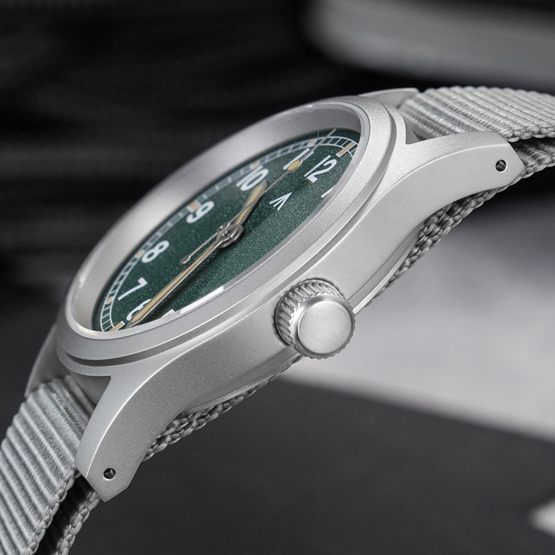 Militado 38mm Stainless Steel Military Watch Ml12