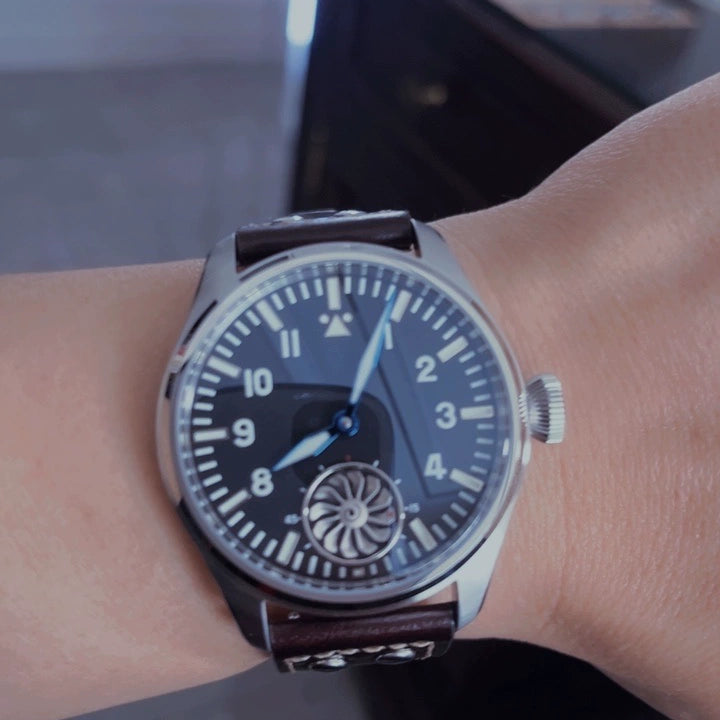 Hruodland 43mm ST3620 Mechanical Men Watch F016