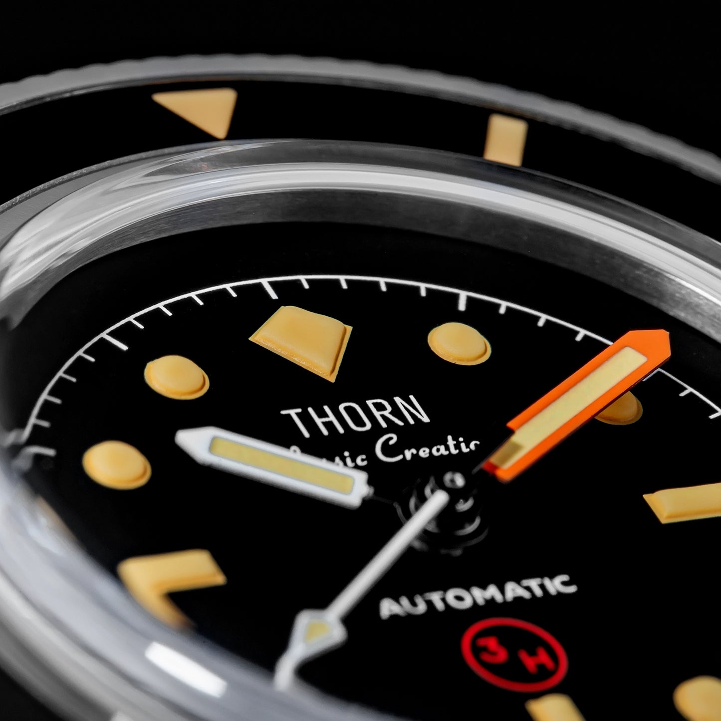 Thorn 38mm 50 Fathoms 3H PT5000 Dive Watch T008