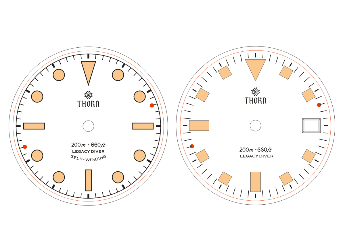 Thorn 40mm PT5000 Automatic Dive Watch T023 V3 (Limited 120 pcs)