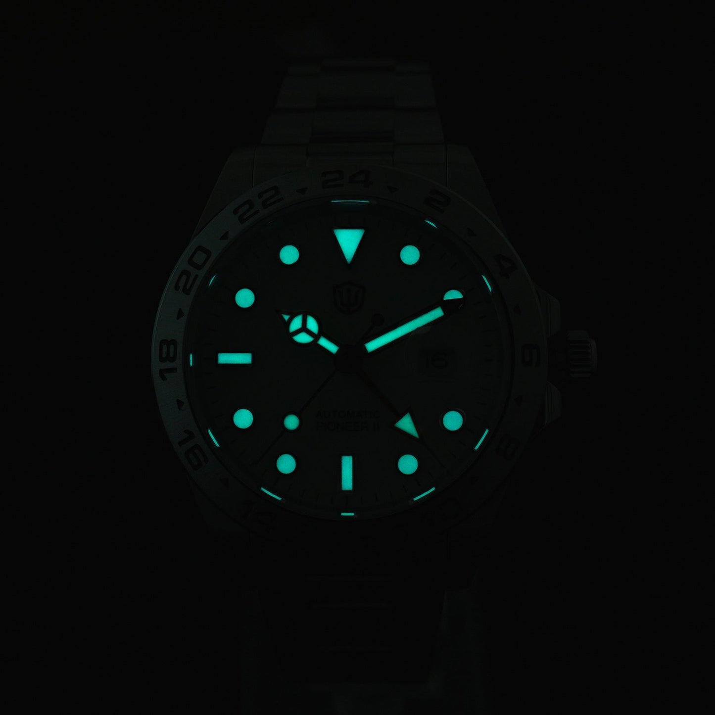 Watchdives WD1993 40mm 6460 GMT Watch
