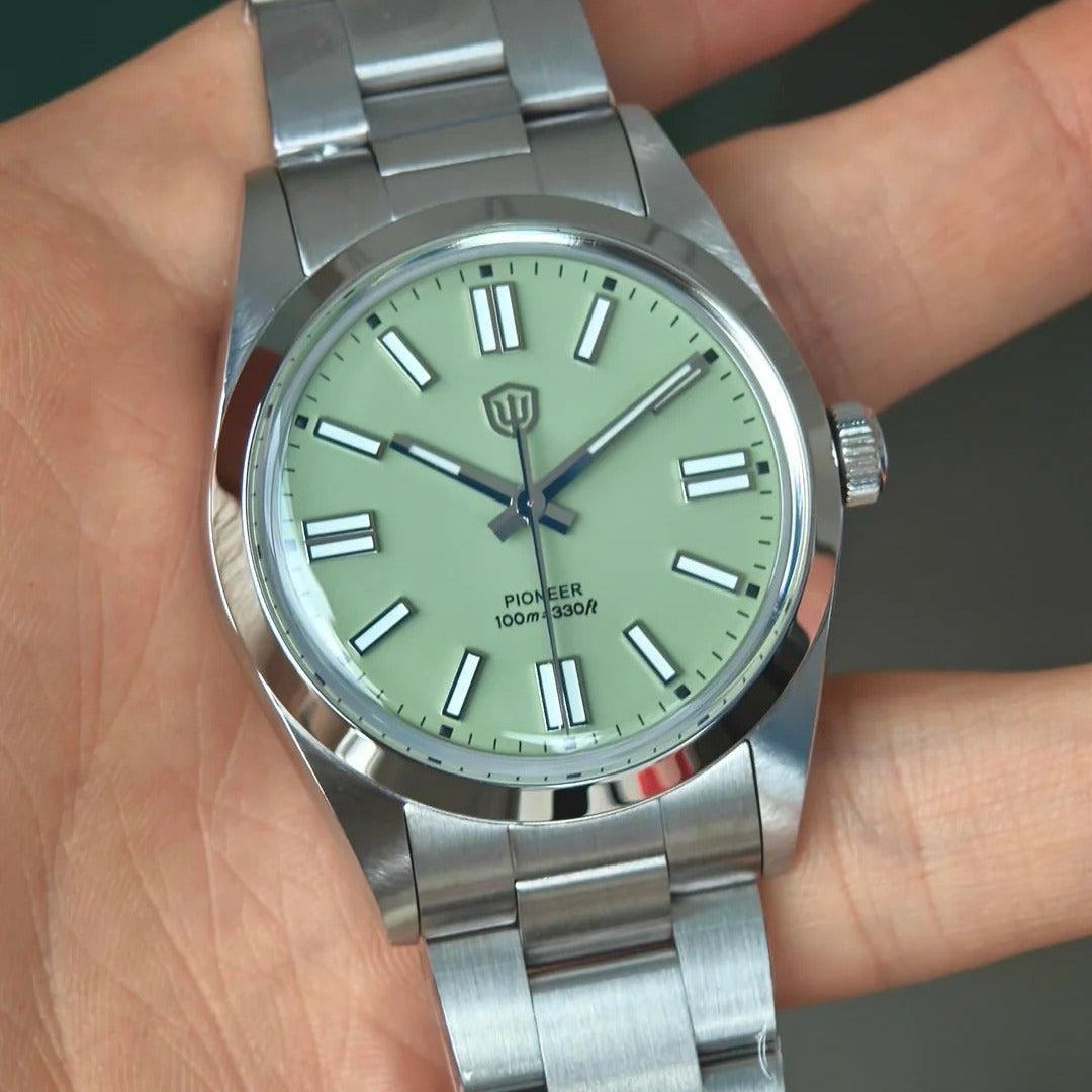 Watchdives WD1016B 37mm Pioneer VH31 Men Watch – Thorn Watch