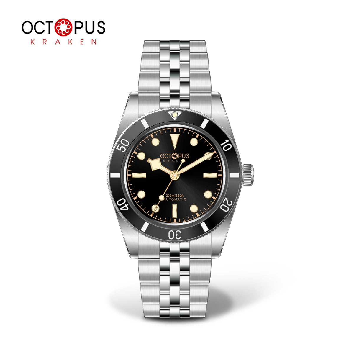 Octopus Kraken 37mm BB54 PT5004 Automatic Men Watch OCT025