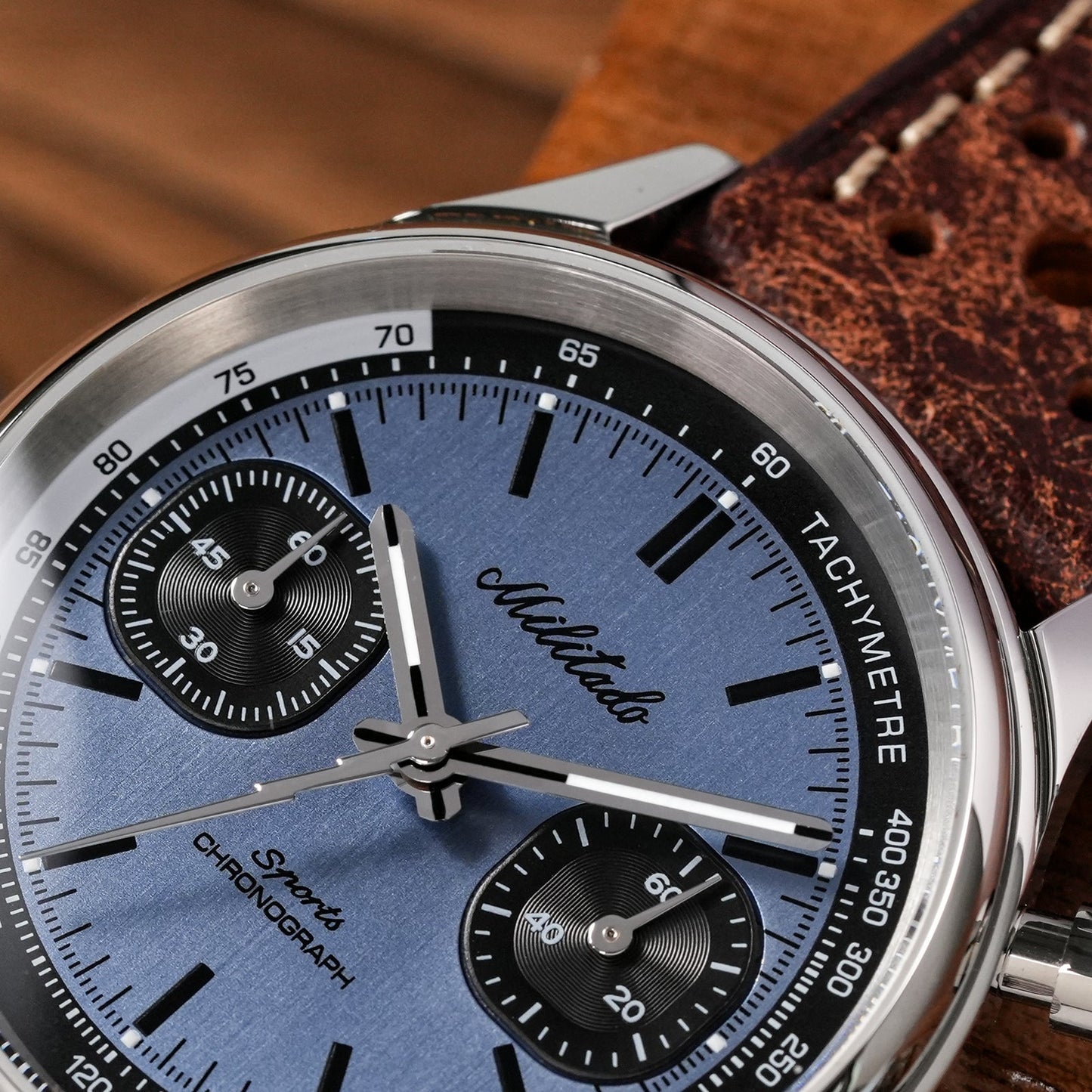 Militado Miyota 6S21 Chronograph Watch 40mm Men Watch ML23