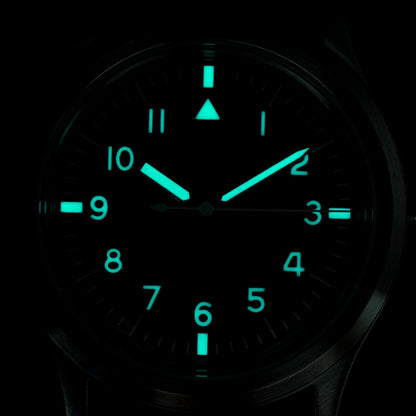 Militado 36mm Retro Military Watch VH31/VH65 Sweeping Hand ML14 V2
