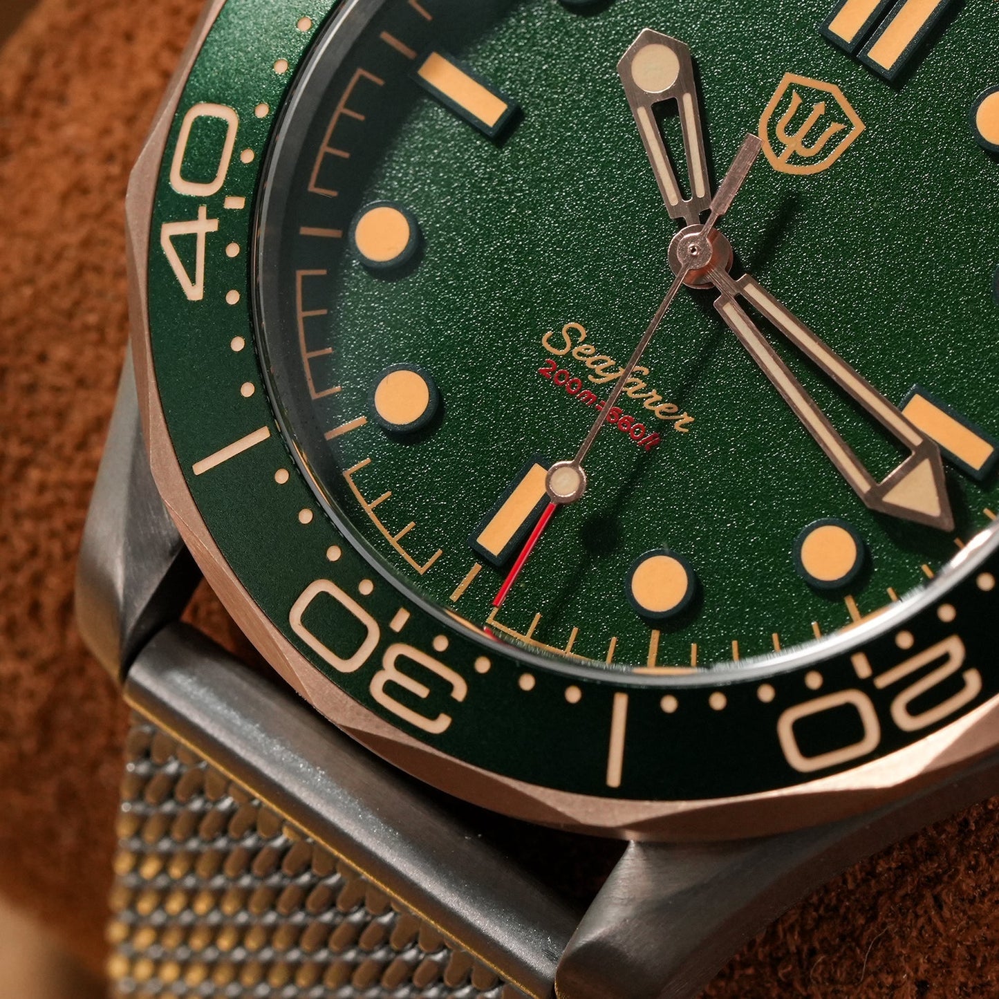 Seafarer WD007Q VH31 Titanium NTTD Dive Watch