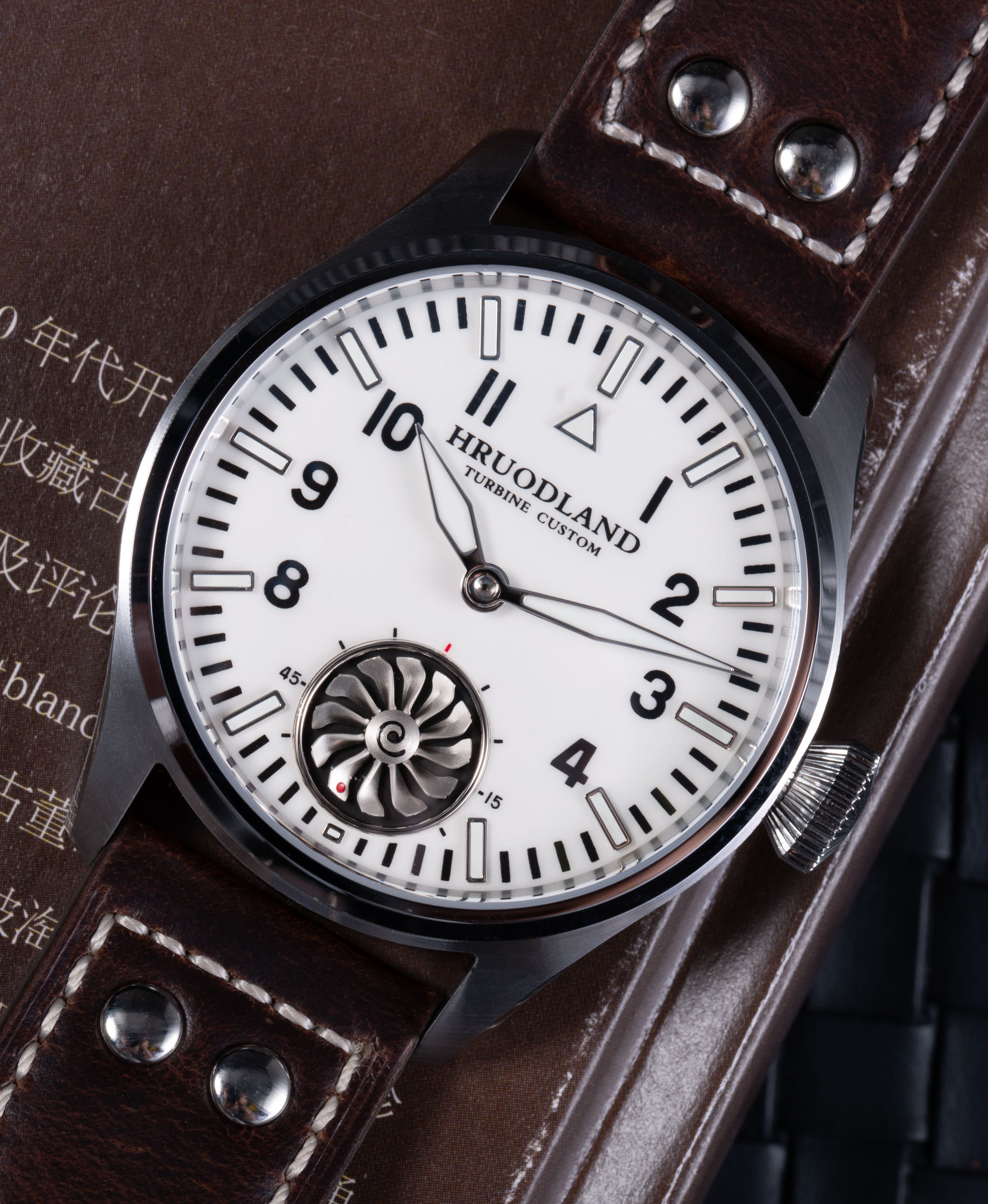 Hruodland F016 36mm Mechanical Watch | ST3620 Hand-wound