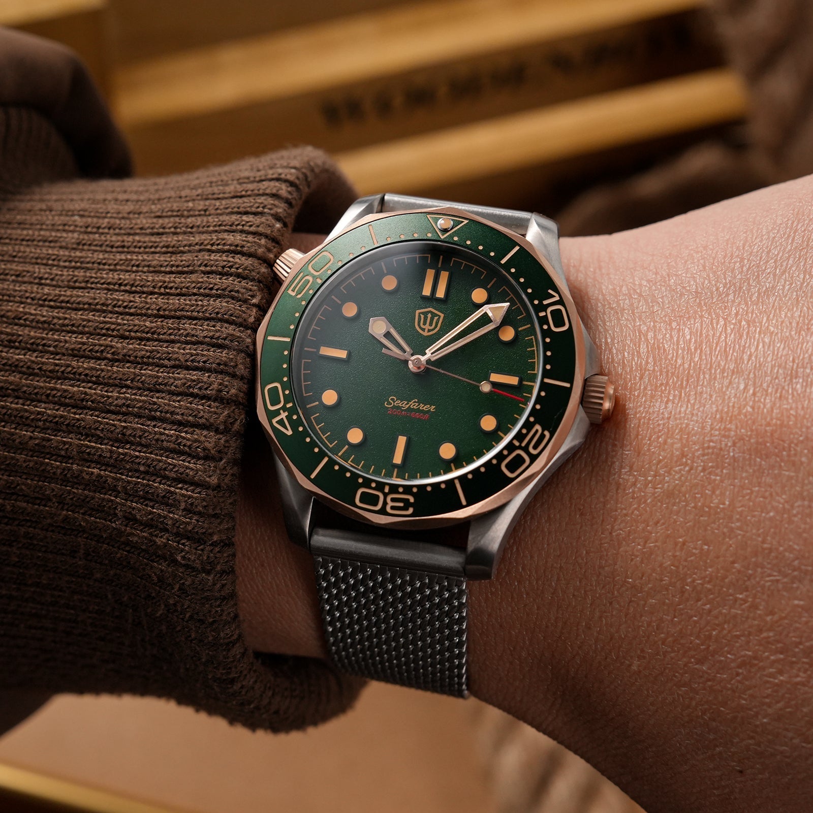 Seafarer WD007Q VH31 Titanium NTTD Dive Watch – Thorn Watch