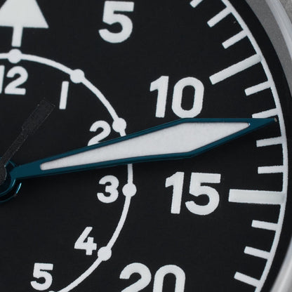 Militado 37mm Sapphire Crystal Retro Flieger Pilot Watch Ml10 V2