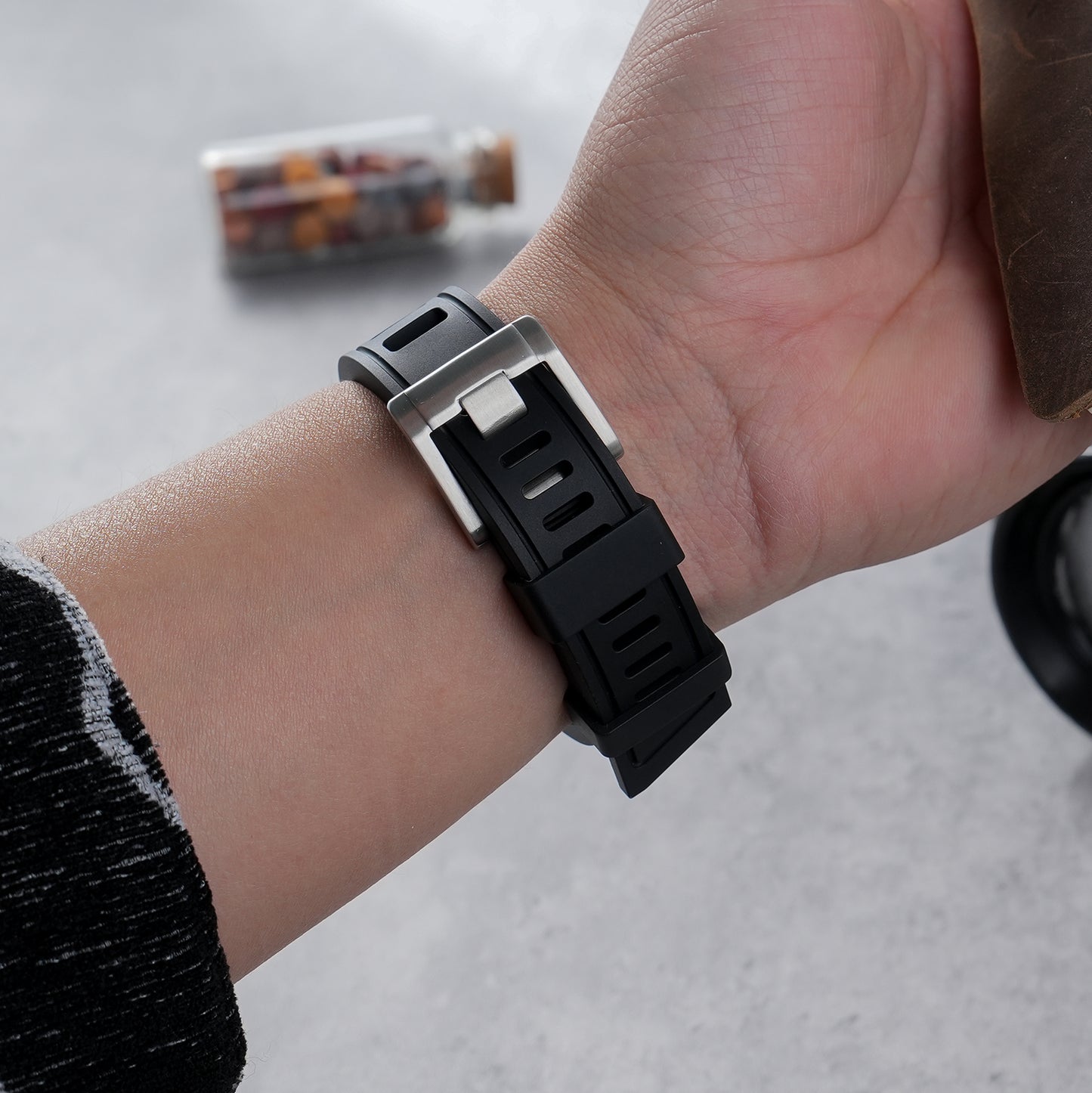 Premium Grade Rubber Dive Watchband