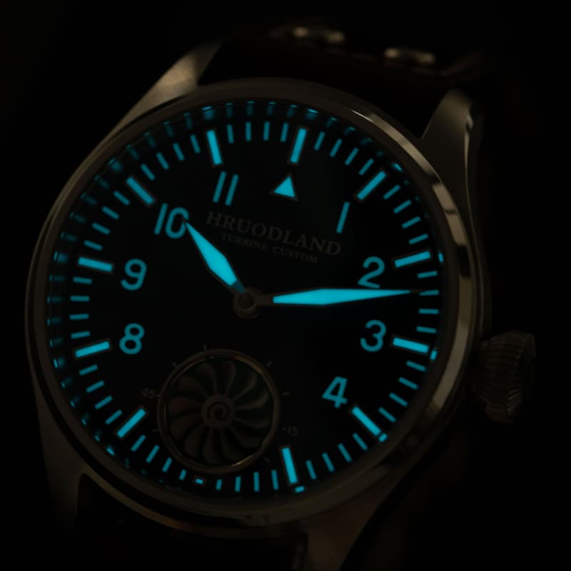 Hruodland 43mm ST3620 Mechanical Men Watch F016