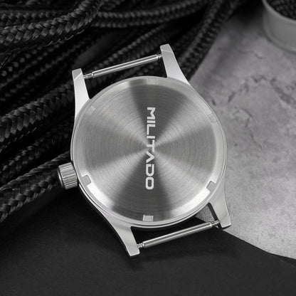 Militado 38mm Stainless Steel Military Watch Ml12