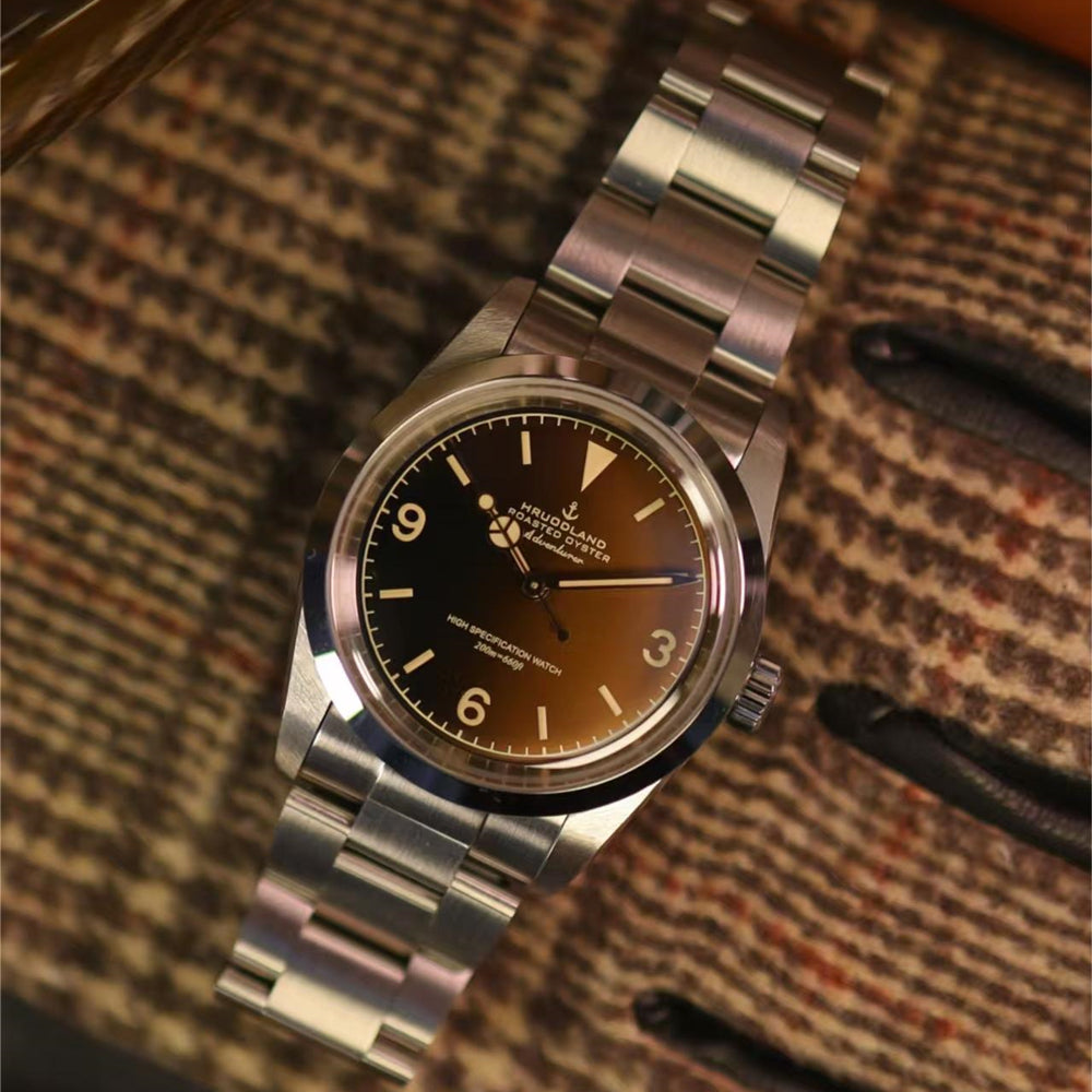Hruodland 36mm NH38 Vintage Men Watch F029