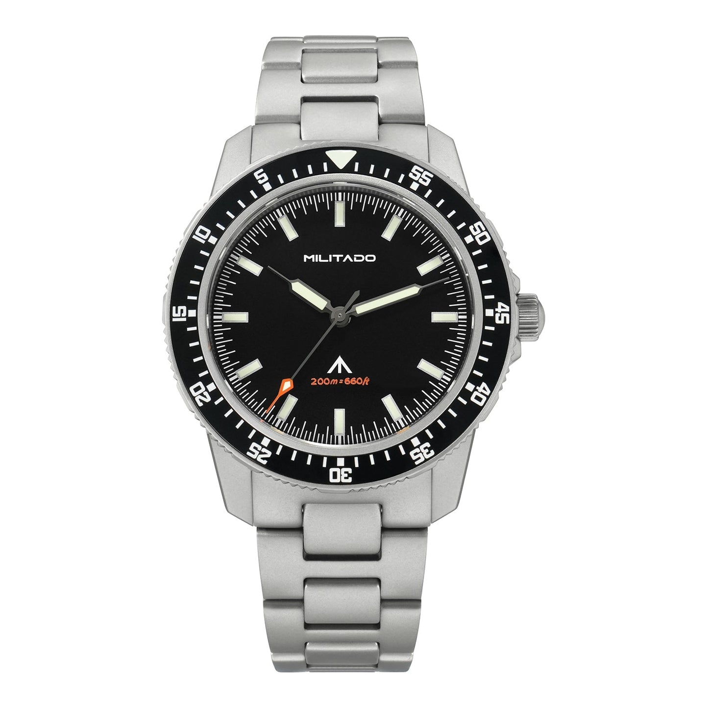 Militado 39.5mm Men Watch VH31 Sweeping Movt ML25