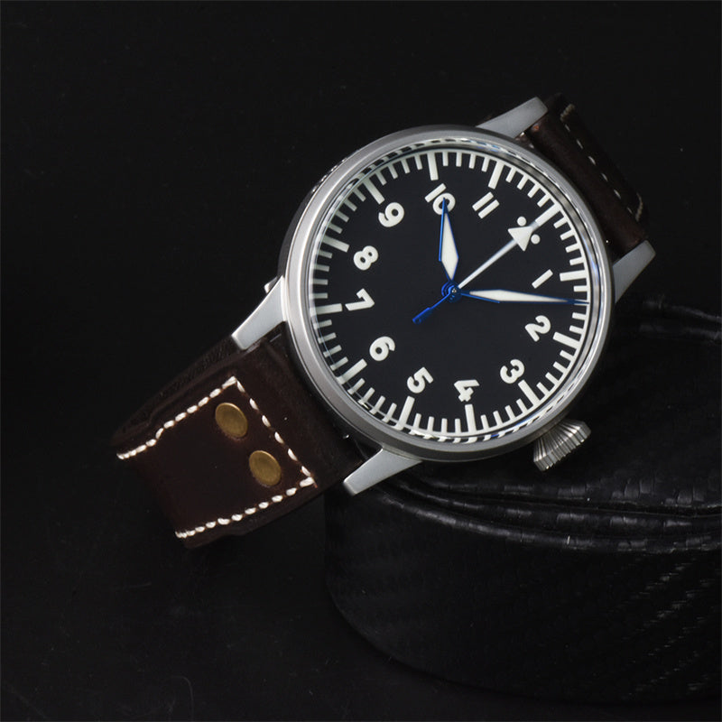 Hruodland 42mm Flieger Big Pilot Watch F013