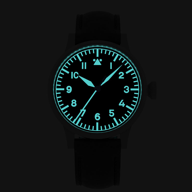 Hruodland 42mm Flieger Big Pilot Watch F013