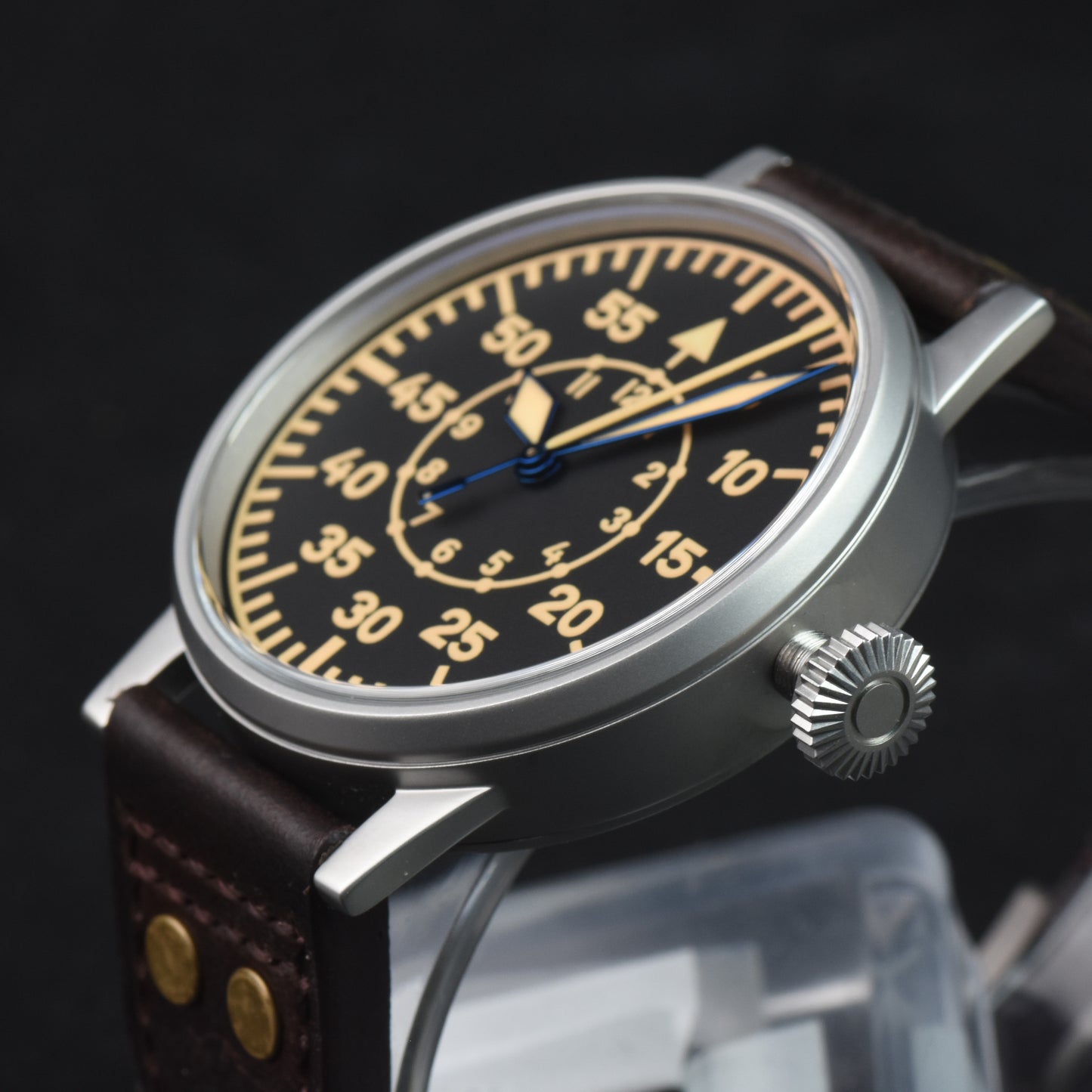 Hruodland 42mm Flieger Big Pilot Watch F013