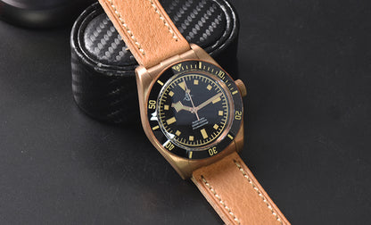 Hruodland 39mm BB58 Retro Bronze Watch F008