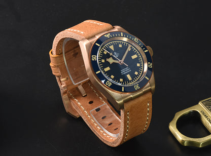 Hruodland 39mm BB58 Retro Bronze Watch F008