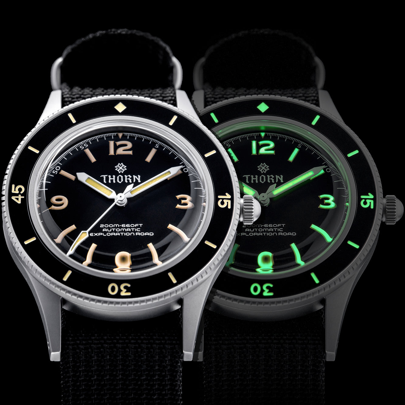 Thorn Vintage 50-Fathoms Automatic Men Watch