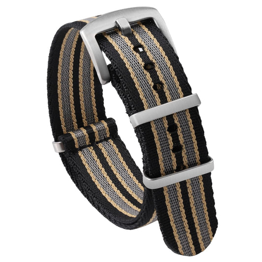 007 Premium Quality Nylon Fabric Strap 20mm 22mm