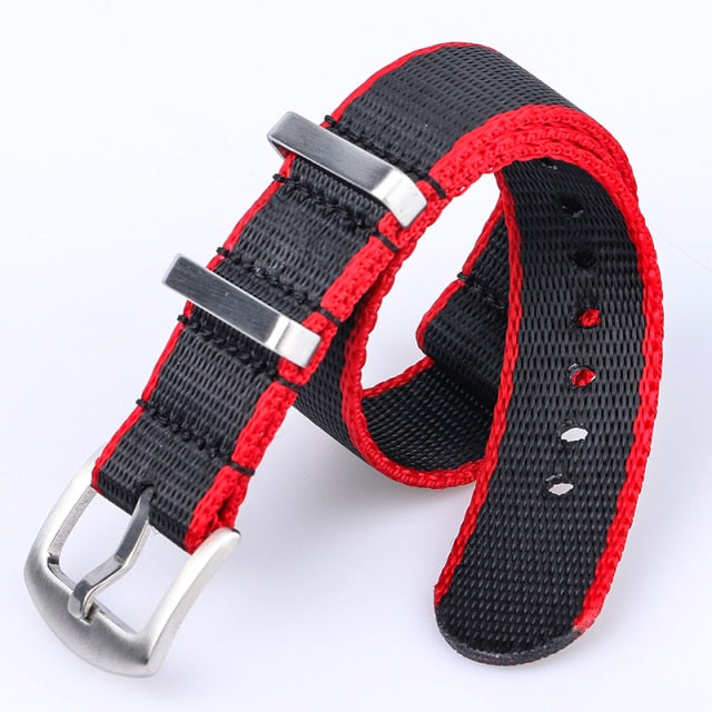 007 Premium Quality Nylon Fabric Strap 20mm 22mm