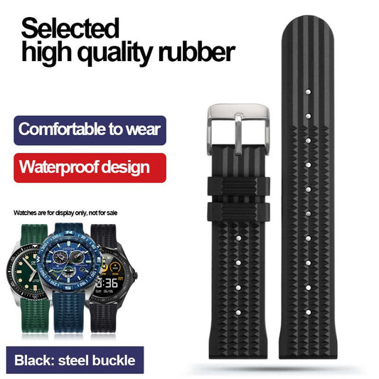 Soft Waffle Rubber Dive Strap