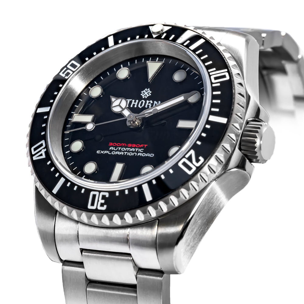 ★Big Sale★Thorn 40.5mm Titanium Sub Diver Automatic Watch