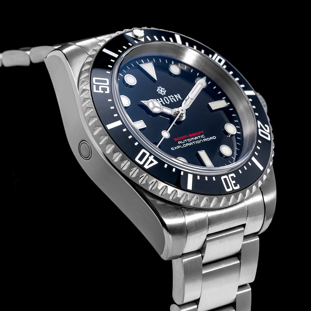 ★Big Sale★Thorn 40.5mm Titanium Sub Diver Automatic Watch