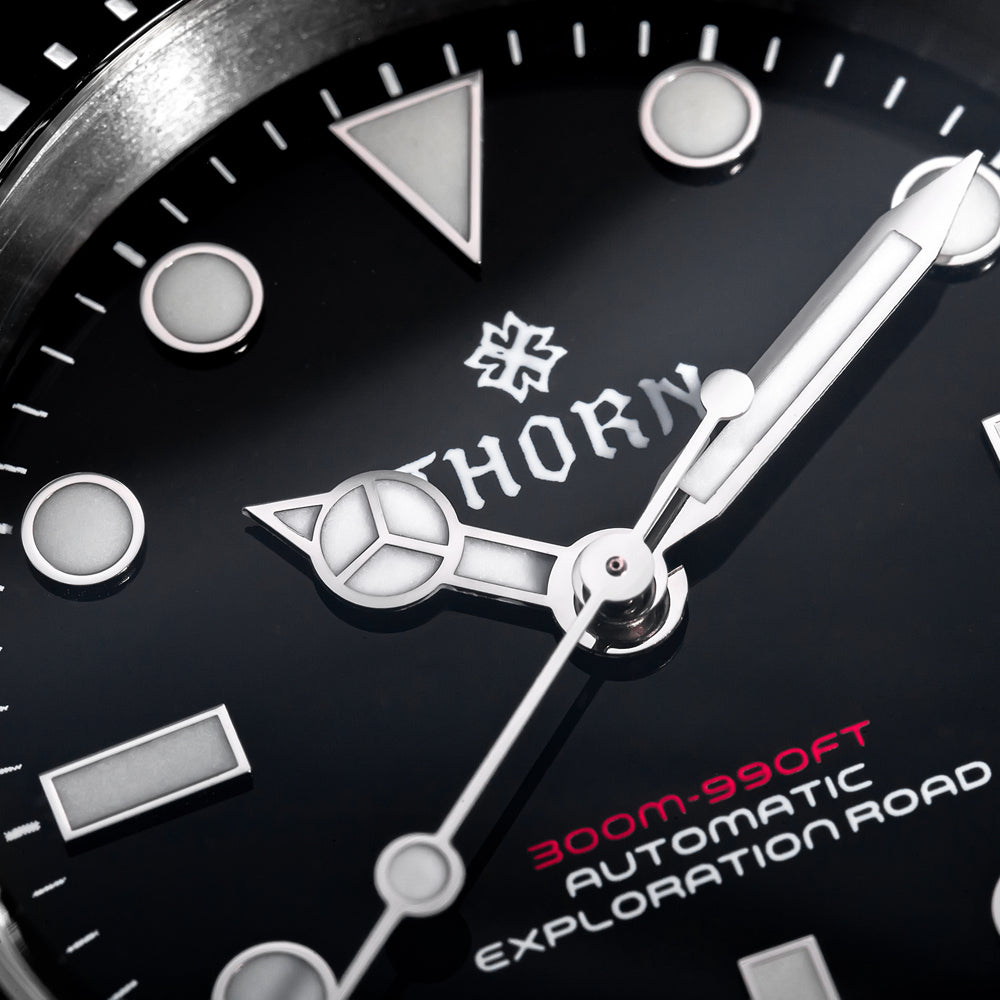 ★Big Sale★Thorn 40.5mm Titanium Sub Diver Automatic Watch