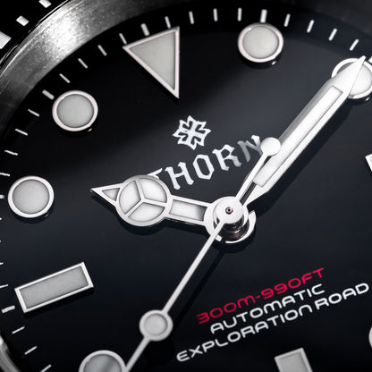 ★Big Sale★Thorn 40.5mm Titanium Sub Diver Automatic Watch