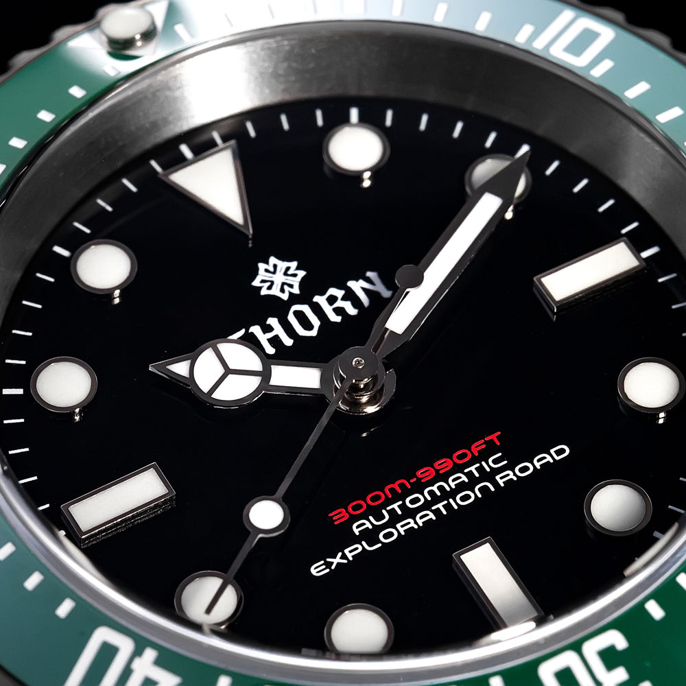 ★Big Sale★Thorn 40.5mm Titanium Sub Diver Automatic Watch