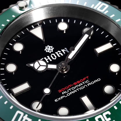★Big Sale★Thorn 40.5mm Titanium Sub Diver Automatic Watch
