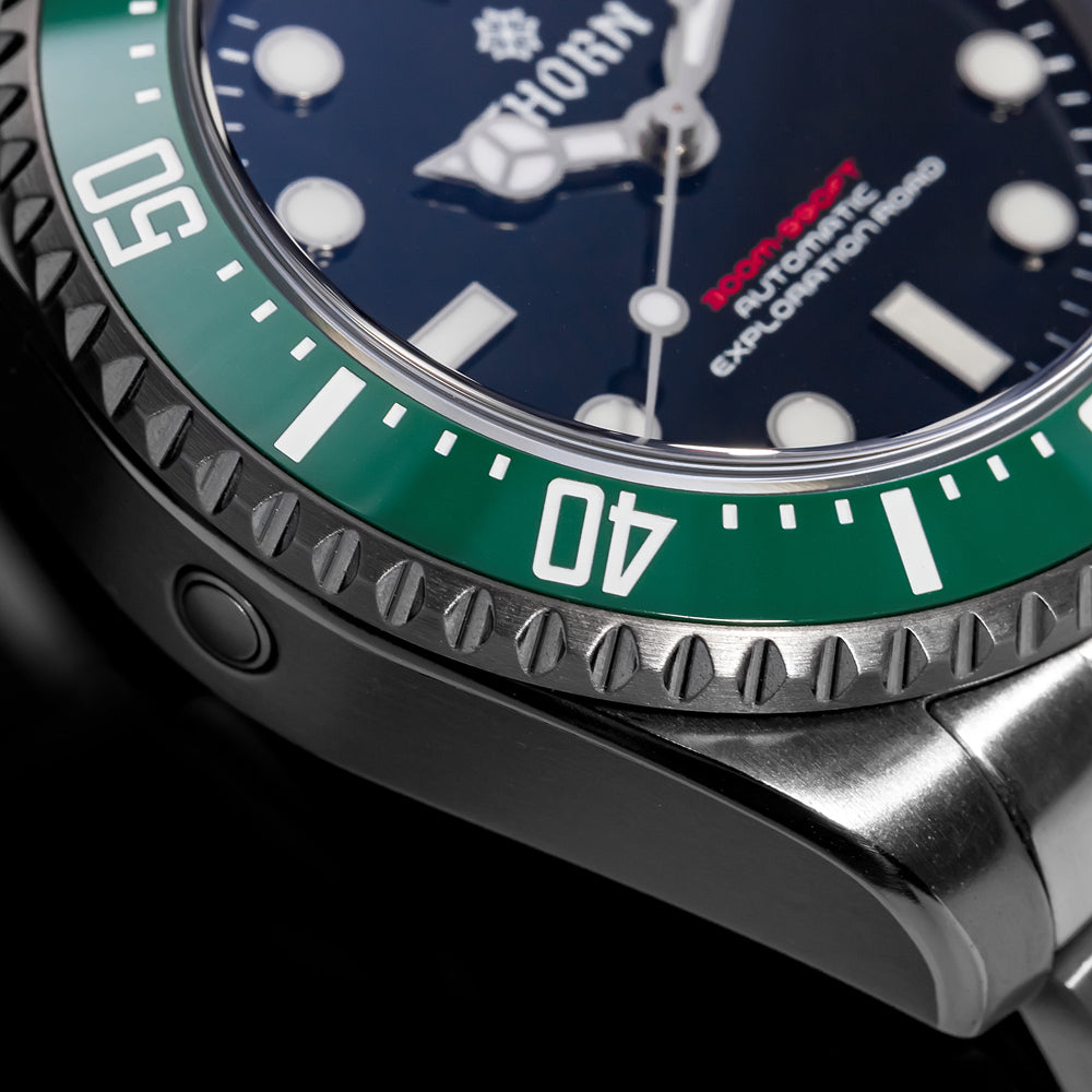 ★Big Sale★Thorn 40.5mm Titanium Sub Diver Automatic Watch