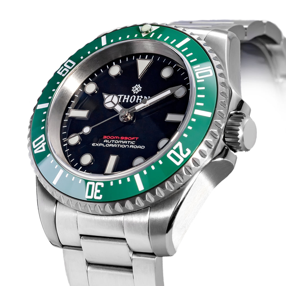 ★Big Sale★Thorn 40.5mm Titanium Sub Diver Automatic Watch