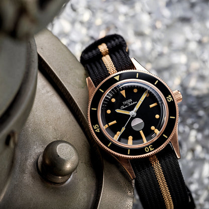 Thorn Vintage 50-Fathoms Bronze Dive Watch