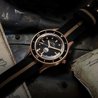 Thorn Vintage 50-Fathoms Bronze Dive Watch