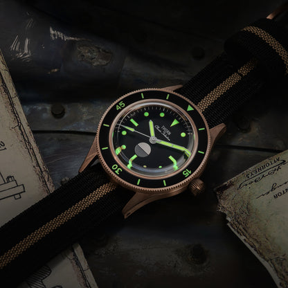 Thorn Vintage 50-Fathoms Bronze Dive Watch