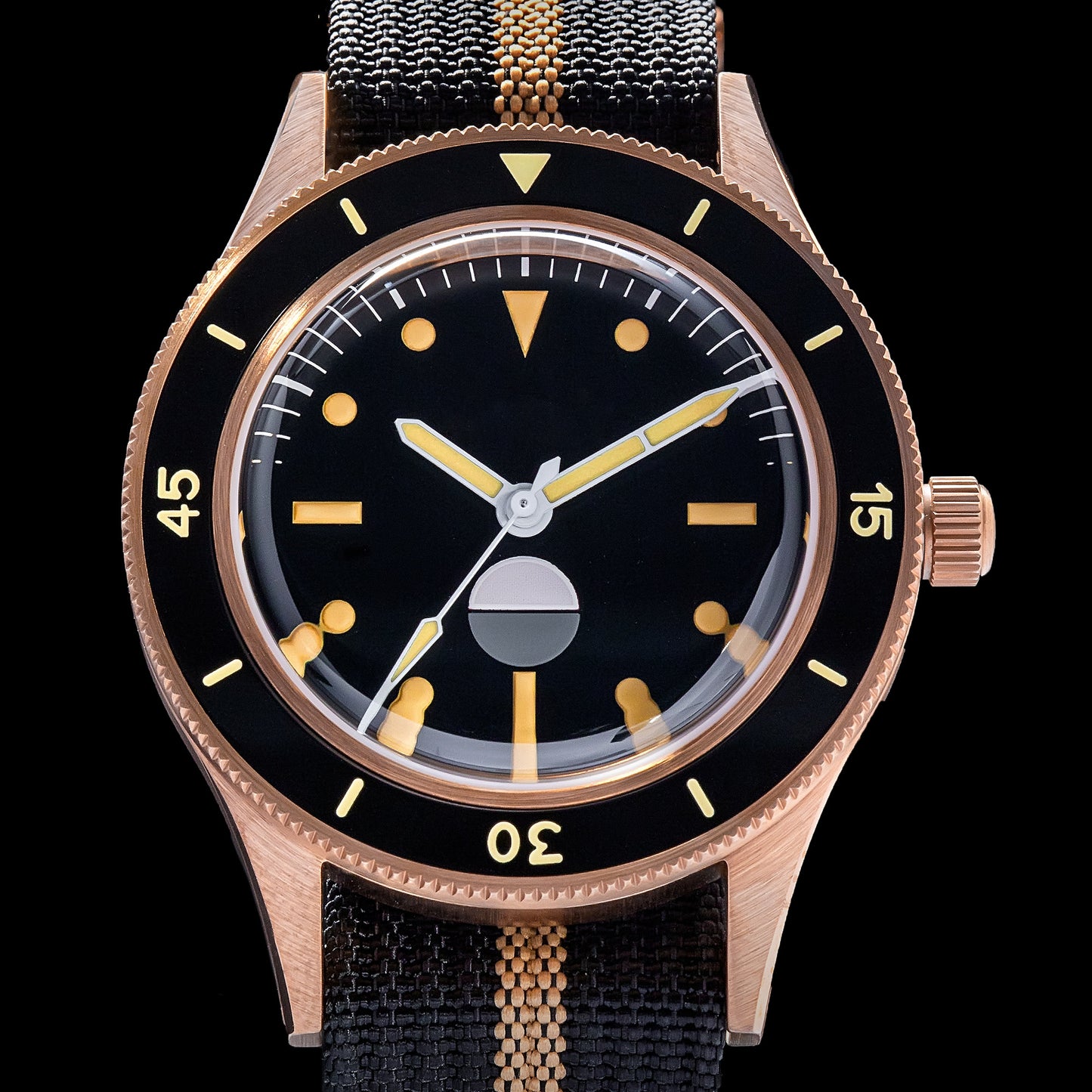 Thorn Vintage 50-Fathoms Bronze Dive Watch