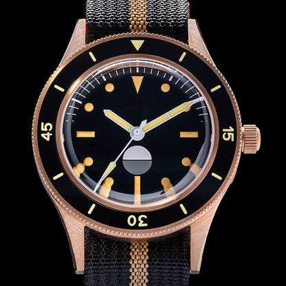 Thorn Vintage 50-Fathoms Bronze Dive Watch