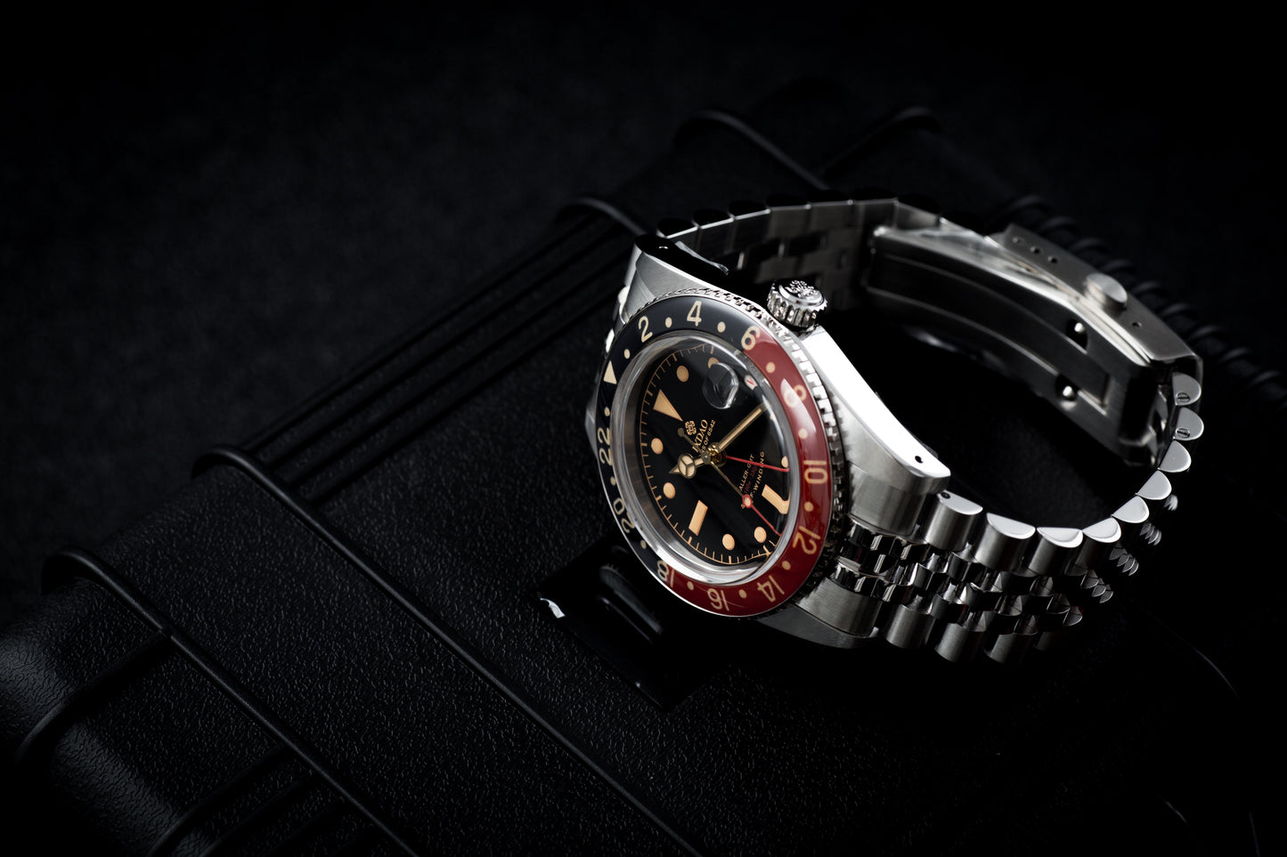 IXDAO 6542 Vintage 38MM NH34 GMT 904L Automatic Dive Watch