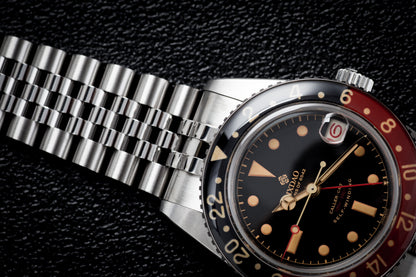 IXDAO 6542 Vintage 38MM NH34 GMT 904L Automatic Dive Watch
