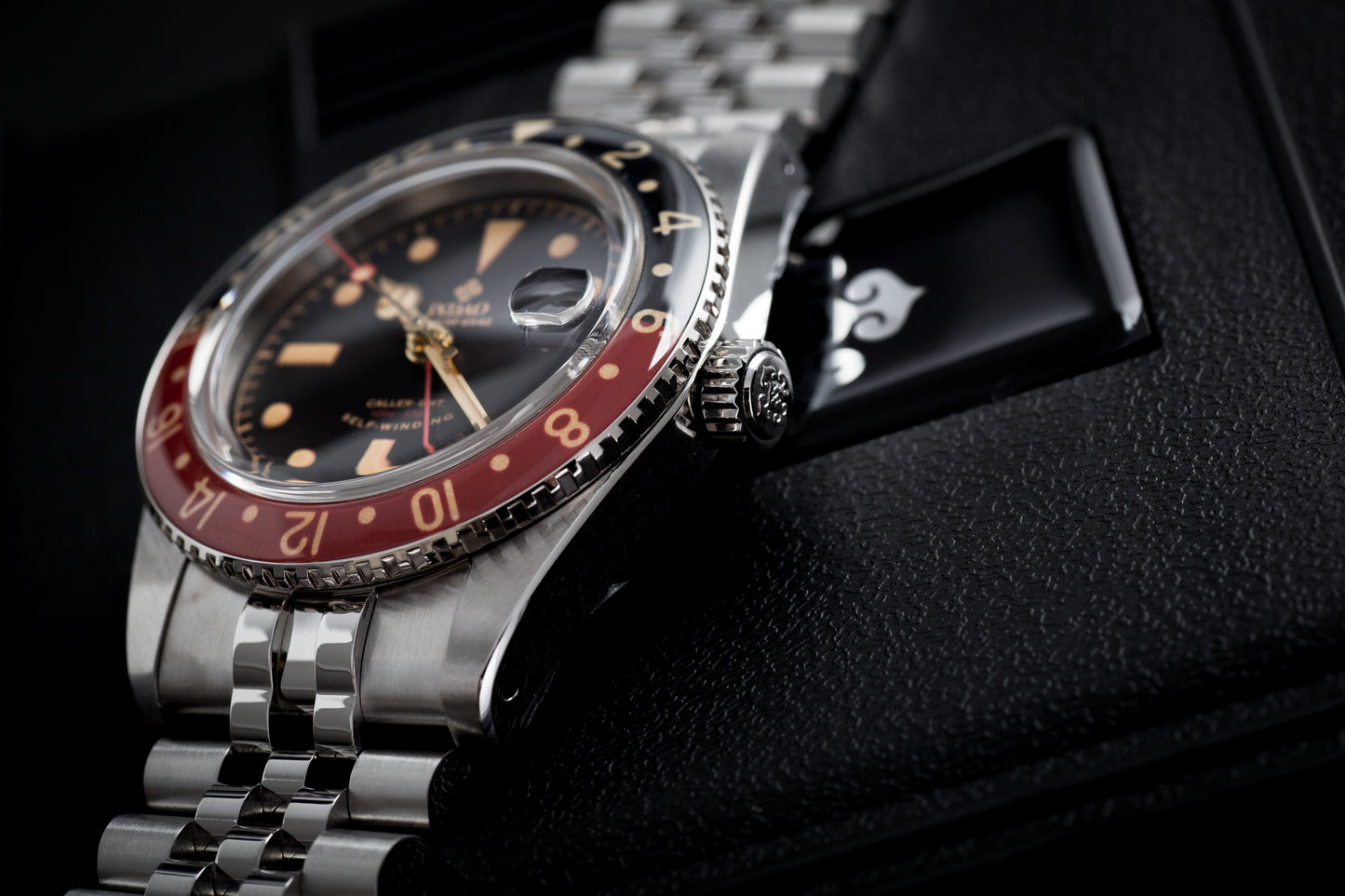 IXDAO 6542 Vintage 38MM NH34 GMT 904L Automatic Dive Watch