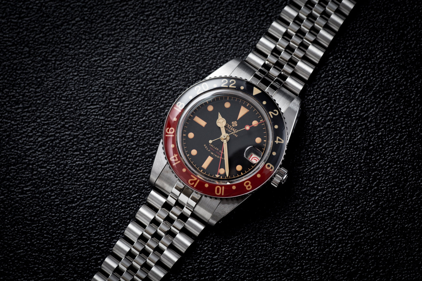 IXDAO 6542 Vintage 38MM NH34 GMT 904L Automatic Dive Watch