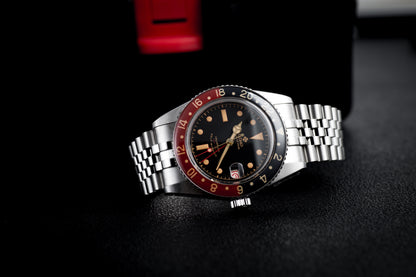 IXDAO 6542 Vintage 38MM NH34 GMT 904L Automatic Dive Watch